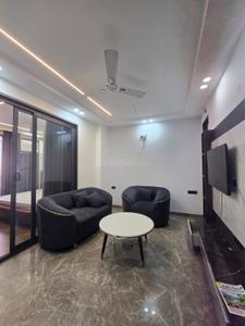 Hall Image of 750 Sq.ft 1 BHK Builder Floor for rent in Sector 52A Gurgaon for Rs. 42000