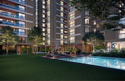 Image of 1113 Sq.ft 3 BHK Apartment / Flat for rent in Pramukh Omkar Rivanta 1, Randesan, Gandhinagar for Rs. 40000