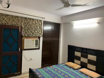 Bedroom Image of 1800 Sq.ft 3 BHK Apartment / Flat for rent in CGHS Gauri Ganesh Apartment, Sector 3 Dwarka New Delhi for Rs. 42000