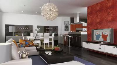 Kitchen Image of 1020 Sq.ft 2 BHK Apartment / Flat for rent in Darshan Platinum Heritage, Hiranandani Estate Thane for Rs. 45000