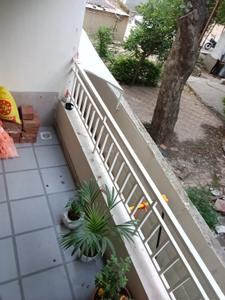 Balcony Image of 650 Sq.ft 2 BHK Apartment / Flat for rent in Charholi Budruk Pune for Rs. 16000