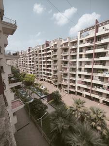 Balcony Image of 1450 Sq.ft 3 BHK Apartment / Flat for rent in Ekta Greenville, Pathardi Phata Nashik for Rs. 18000