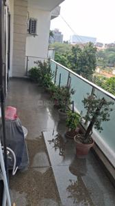 Balcony Image of 1700 Sq.ft 3 BHK Builder Floor for rent in DLF Independent Floors, DLF Phase 3 Gurgaon for Rs. 80000