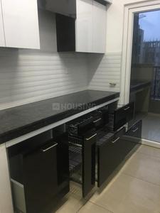 Kitchen Image of 1685 Sq.ft 3 BHK Apartment / Flat for sale in Paramount Floraville, Sector 137 Noida for Rs. 22000000