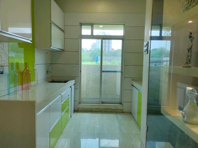 Kitchen Image of 850 Sq.ft 2 BHK Apartment / Flat for sale in Dynamic Crest Phase II Titlis, Khidkali Thane for Rs. 5750000