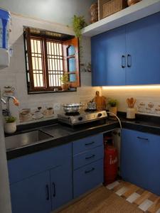 Kitchen Image of 1300 Sq.ft 2 BHK Independent House for rent in Ganga Nagar Meerut for Rs. 20000