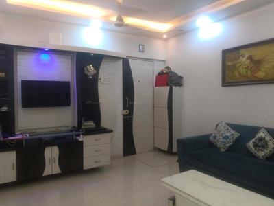 Living Room Image of 660 Sq.ft 2 BHK Apartment / Flat for rent in Borivali West Mumbai for Rs. 45000
