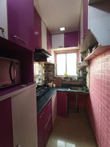 Kitchen Image of 1000 Sq.ft 2 BHK Apartment / Flat for sale in Purbalok Kolkata for Rs. 4400000
