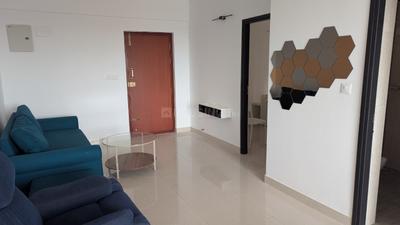 Living Room Image of 1055 Sq.ft 2 BHK Apartment / Flat for rent in Shriram Solitaire, Yelahanka New Town Bengaluru for Rs. 38000