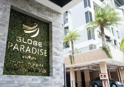 Image of 1450 Sq.ft 3 BHK Apartment / Flat for rent in Globe Paradise Phase 1, Dombivli East, Thane for Rs. 32000
