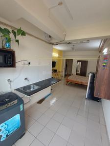 Hall Image of 438 Sq.ft 1 RK Apartment / Flat for rent in DLF Commanders Court, Egmore Chennai for Rs. 33000