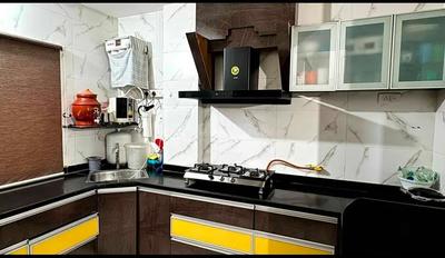 Kitchen Image of 1950 Sq.ft 4 BHK Penthouse for sale in Earth Acropolis 2, Bhayli Vadodara for Rs. 7500000