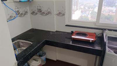 Kitchen Image of 350 Sq.ft 1 RK Studio for rent in Puravankara Silversands, Mundhwa Pune for Rs. 20000