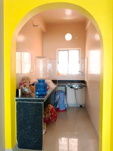 Kitchen Image of 1050 Sq.ft 3 BHK Apartment / Flat for sale in Nayabad Kolkata for Rs. 4200000