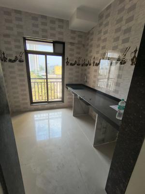 Kitchen Image of 1050 Sq.ft 2 BHK Apartment / Flat for sale in Shilphata Thane for Rs. 7000000