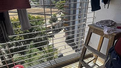 Balcony Image of 1270 Sq.ft 2 BHK Apartment / Flat for rent in JT JT Stuti Highland, Mughal Sarai Surat for Rs. 25000