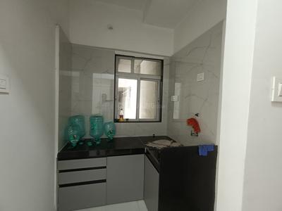 Kitchen Image of 600 Sq.ft 1 BHK Apartment / Flat for rent in Shripal One, Vasai East Vasai for Rs. 12000