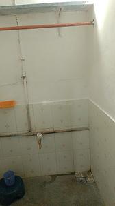 Bathroom Image of 550 Sq.ft 1 RK Apartment / Flat for sale in Gotri Vadodara for Rs. 1251000