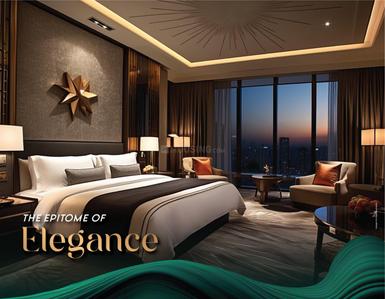 Bedroom Image of 363 Sq.ft 1 BHK Apartment / Flat for sale in Nexsa Sky Vista, Kamathipura Mumbai for Rs. 12500000