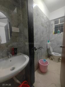 Bathroom Image of 1005 Sq.ft 2 BHK Apartment / Flat for rent in Sai Krupa Landmark, Thergaon Pune for Rs. 20000