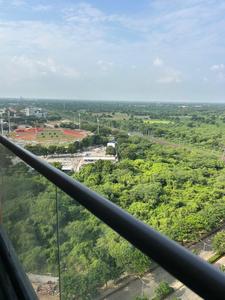 Balcony Image of 1284 Sq.ft 2 BHK Apartment / Flat for rent in Adani Aster Neo, Shantigram Ahmedabad for Rs. 30000