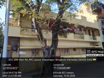Image of 700 Sq.ft 2 BHK Independent House for rent in Vijayanagar, Bengaluru for Rs. 18000