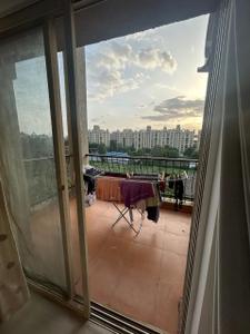 Balcony Image of 1500 Sq.ft 3 BHK Apartment / Flat for sale in Goel Carnation, Mundhwa Pune for Rs. 27500000