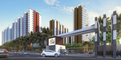 Image of 827 Sq.ft 2 BHK Apartment / Flat for sale in Shriram Grand City Grand One, Konnagar, Hooghly for Rs. 4000000