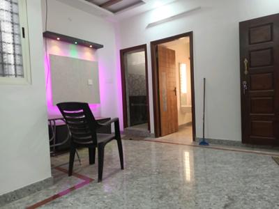 Living Room Image of 600 Sq.ft 1.5 BHK Builder Floor for rent in Hebbal Bengaluru for Rs. 15000