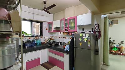 Kitchen Image of 810 Sq.ft 2 BHK Apartment / Flat for sale in Raikar Shree Laxmi Vihar, Dhayari Pune for Rs. 4500000