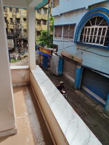 Balcony Image of 750 Sq.ft 2 BHK Apartment / Flat for sale in Baguiati Kolkata for Rs. 3200000