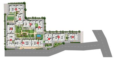 Image of 1053 Sq.ft 2 BHK Apartment / Flat for sale in Rohan Abhilasha, Wagholi, Pune for Rs. 10000000