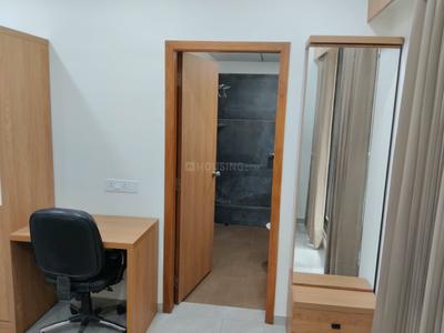 Bedroom Image of 2259 Sq.ft 3 BHK Apartment / Flat for sale in Pramukh Omkar Rivanta 1, Randesan Gandhinagar for Rs. 14000000