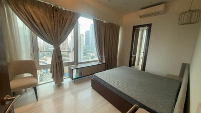 Bedroom Image of 1450 Sq.ft 3 BHK Apartment / Flat for rent in Indiabulls Blu, Worli Mumbai for Rs. 400000