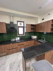 Kitchen Image of 620 Sq.ft 1 BHK Apartment / Flat for rent in Adarsh Gardens, JP Nagar Bengaluru for Rs. 17000