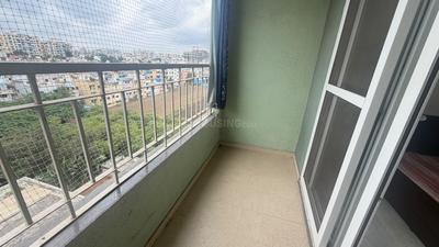 Balcony Image of 900 Sq.ft 2 BHK Apartment / Flat for rent in Chandrarang Basileo, Pimple Gurav Pune for Rs. 37000