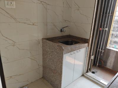 Kitchen Image of 580 Sq.ft 1 BHK Apartment / Flat for sale in PNK Tiara Hills Phase I Bldg No 3 5 And 2, Mira Road East Mira Bhayandar for Rs. 5600000