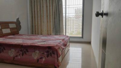 Bedroom Image of 1500 Sq.ft 3 BHK Apartment / Flat for rent in Neelkanth Majestic, Kalamboli Navi Mumbai for Rs. 45000