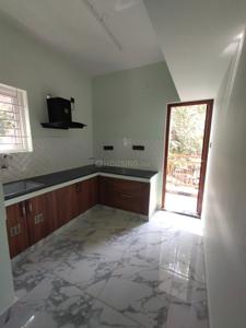 Kitchen Image of 1250 Sq.ft 2 BHK Builder Floor for rent in Murugeshpalya Bengaluru for Rs. 48000