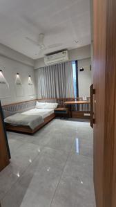 Hall Image of 2200 Sq.ft 3 BHK Apartment / Flat for rent in Rudra Keshav Skyline, Chandkheda Ahmedabad for Rs. 50000