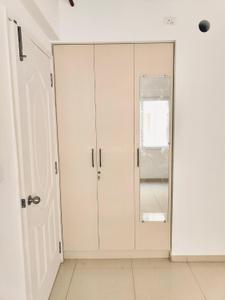 Bedroom Image of 777 Sq.ft 2 BHK Apartment / Flat for rent in Urbanrise Revolution One, Padur Chennai for Rs. 24000