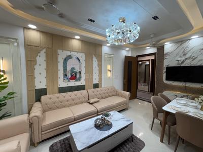 Living Room Image of 900 Sq.ft 3 BHK Apartment / Flat for sale in Hastsal New Delhi for Rs. 5500000