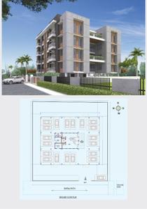 Image of 1655 Sq.ft 3 BHK Apartment / Flat for sale in Kahilipara, Guwahati for Rs. 7000000