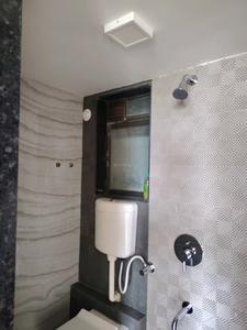 Common Bathroom Image of 430 Sq.ft 1 BHK Apartment / Flat for rent in Horizon Prime, Kasarvadavali Thane for Rs. 15000