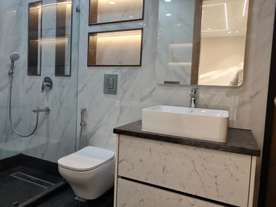 Bathroom Image of 1800 Sq.ft 3 BHK Builder Floor for sale in Shivalik New Delhi for Rs. 50000000