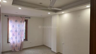 Bedroom Image of 1000 Sq.ft 3 BHK Builder Floor for rent in Sunlight Colony New Delhi for Rs. 42000