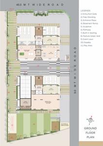 Image of 3868 Sq.ft 4 BHK Apartment / Flat for sale in Vesu, Surat for Rs. 24368400