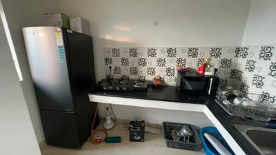Kitchen Image of 480 Sq.ft 1 BHK Apartment / Flat for sale in Alcove New Kolkata Sangam, Serampore Hooghly for Rs. 3000000