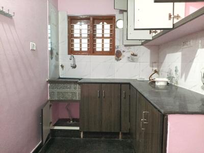 Kitchen Image of 750 Sq.ft 2 BHK Independent House for rent in K R Puram Bengaluru for Rs. 16500
