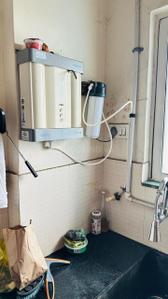 Kitchen Image of 750 Sq.ft 2 BHK Apartment / Flat for rent in Kumar Primavera B6, Wadgaon Sheri Pune for Rs. 36000